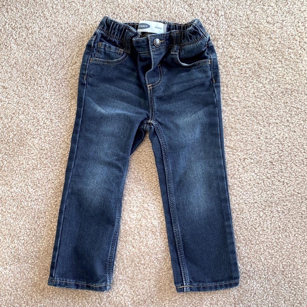 Old Navy toddler boy straight jeans